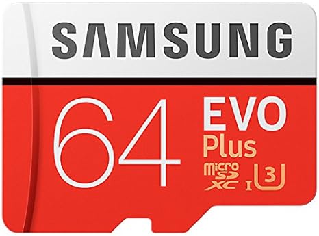 Samsung EVO Plus Tarjeta de memoria microSD de GB con adaptador SD