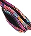 Vera Bradley Triple Zip Hipster Cross-body Bag with Updated Solid Interiors (Floral Fiesta with Black Interior)