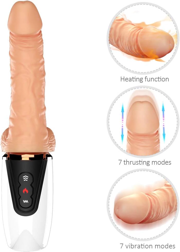 Healthy Soft Flexible Medical Automatic Women with Remote Control Function Intelligent Heating Adult Vibrant Massage Toys Soft Silicone Wand 7 Powerful Vibrations for Beginner Massage Gifts Tshirt