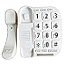 KerLiTar Elderly Phones Landline Telephone with Large Numbers Senior Phone for Vision Impaired Aid Home House Phones for Seniors Amplified Phone for Hard of Hearing Big Button Corded Phone