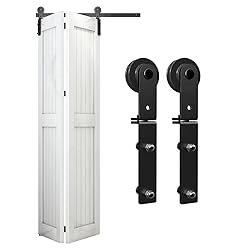 AONAYIOA 48"/4FT Bi-Folding Sliding Barn Door
