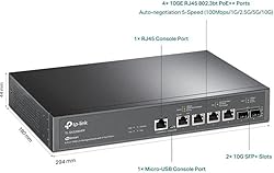 TP-Link TL-SX3206HPP | 6 Port 10G L2+ Managed PoE