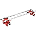 Howaoo Router Sled, Portable and Easy to Adjust Slab Flattening Jig, 60 inches Router Sled for Flattening Slabs, Trimming Planing Machine for Wood Flattening, Home DIY