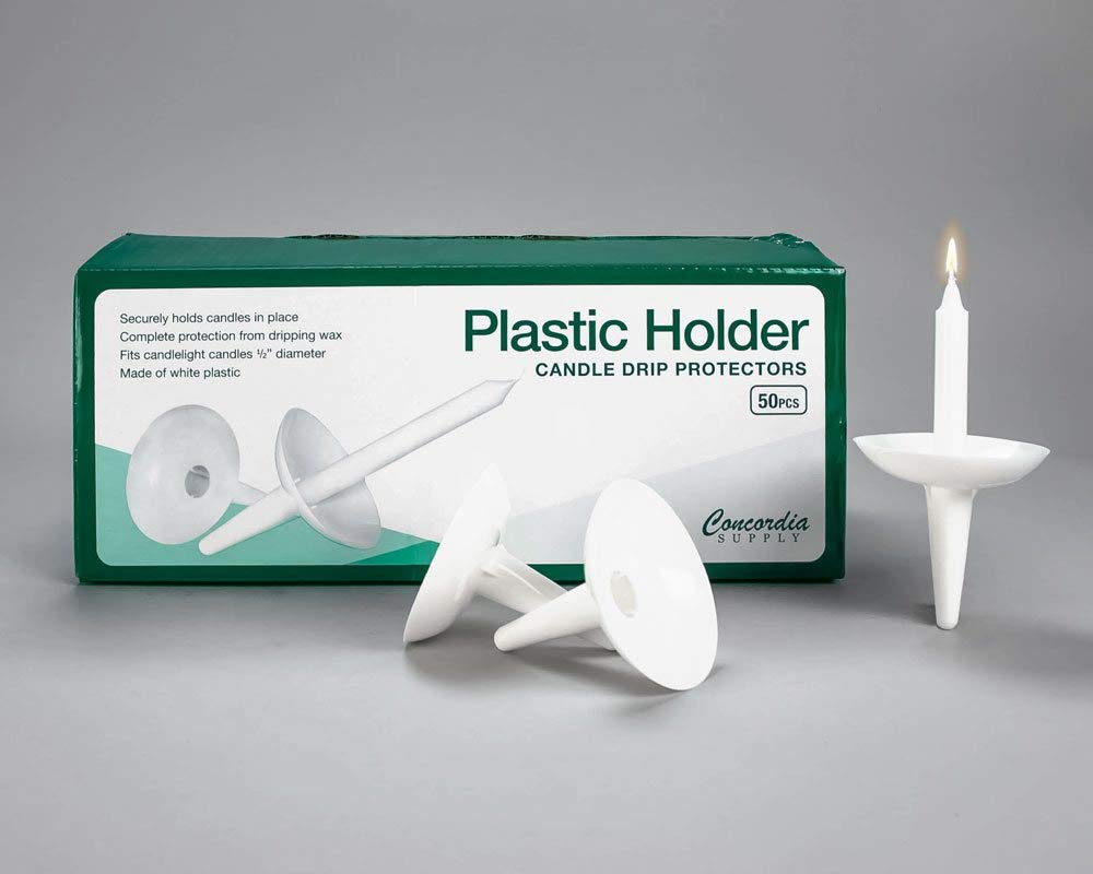 Concordia Supply Candlelight Service Church Vigil Plastic Reusable
