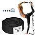Forbidden Road Stretch Strap (6ft, 8ft) Yoga Strap with Muti-Loops Exercise Band for Physical Therapy Green/Black/Blue/Purple
