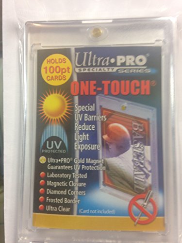 100 pt One Touch Magnetic Holders for Jersey Trading Cards 1- Box 25 Holders