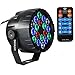 SAHAUHY Par Lights RGBW 18 Leds Uplights Stage Lights Sound Activated Or DMX Control with Remote