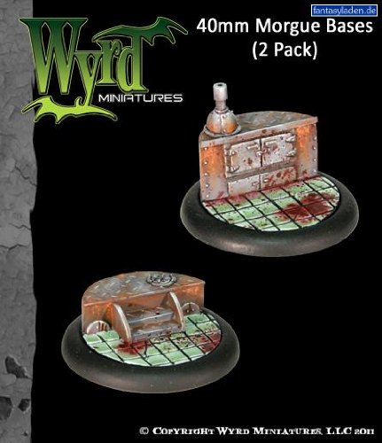 Morgue 40mm Bases (2) - Malifaux