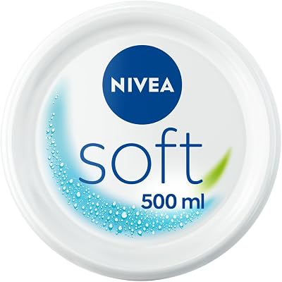 - Crème hydratante Soft visage, corps et mains, 500 ml