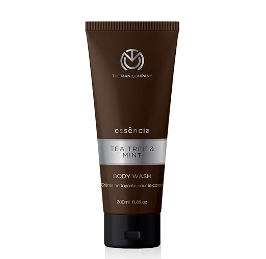 The Man Company Body wash for Dry rough Skin -Tea Tree and Mint (200 ml)