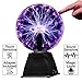 7-Inch Purple Plasma Ball - Touch Sensitive Electricity Globe by Kicko - Plug-in Nebula Thunder Lightning Effect - Crystal Ball Kids Room Decor - Fun Science Toy for Parties and Bedrooms