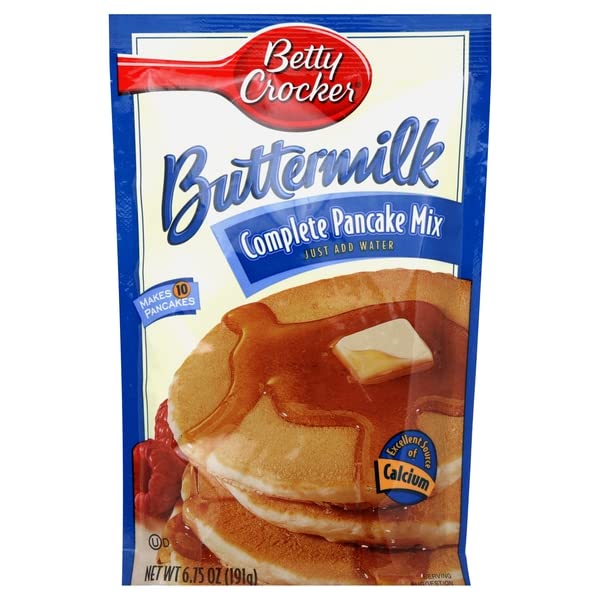BETTY CROCKER, COMPLETE BUTTERMILK PANCAKE MIX, 6.75 OUNCE