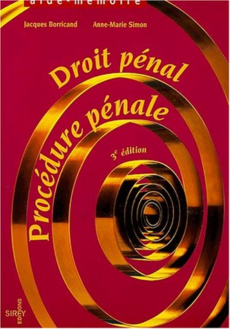 Droit pénal, procédure pénale
