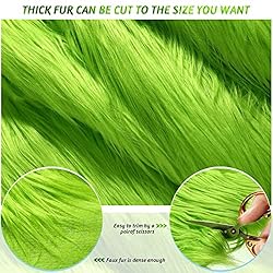 Faux Fur Fabric Christmas Fluffy Fuzzy Craft Shaggy