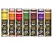 Eco Lips Lip Balm Mongo Kiss Organic 7 Pack - Vanilla Honey, Acai Berry, Peppermint, Pomegranate, Banana, Yumberry, Blood Orange, 100% Organic with Mongongo Oil - Soothe & Moisturize Dry, Cracked Lips