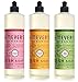 Mrs. Meyer's Holiday Liquid Dish Soap Variety Pack, (Iowa Pine, Orange Clove, and Peppermint Scent 16 OZ, 3pk)