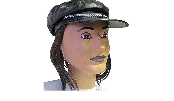 Motorcycle Biker Leather Look Costume 