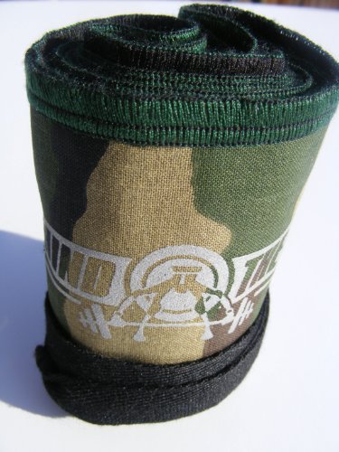 Wrist Strength Wraps for Weightlifting - Excellent for Crossfit and Olympic Weightlifting - These Straps Come in a Variety of Colors - Green Camo