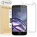 [2Pack]Moto Z Force Screen Protector,Otckicks Moto Z Force [Case Friendly]Tempered Glass 3D Curved Screen Protector, Anti-Fingerprint HD Screen Protector Film for Motorola Moto Z Force Droid