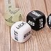 Funny and Romantic Role Playing Dice Luminous Dice Game,Novelty Gift for Honeymoon bacherette Party,Him and Her, Bridal Shower, Groom Roast,Newlyweds, Wedding, Anniversary, Marriage 2019