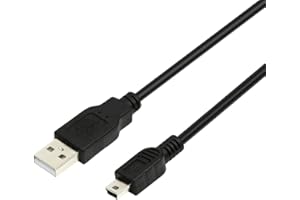 ALYKETS Charging Cable for Ti-84 Calculators, Replacement USB Power Cord for Texas Instruments Calculators TI 89 Titanium, Nspire CX/TI CX CAS (3Ft, Black)