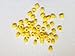50 Pcs Small Type Dental Hygienist Silicone Instrument Color Code Rings Yellow