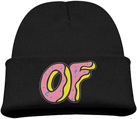 Fashion Kids Cap Odd Future The OF Tape Album Logo Outdoor Winter Beanies Hat.