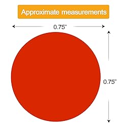 700 PCS Color Coding Labels Circle Dot