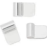 CHGCRAFT 5pcs Whistle Glue on Bails Tibetan Style Brass Glue on Flat Pad Bails Pendants Charms Connector Hanger for Jewelry Making 16.5x11mm, Silver