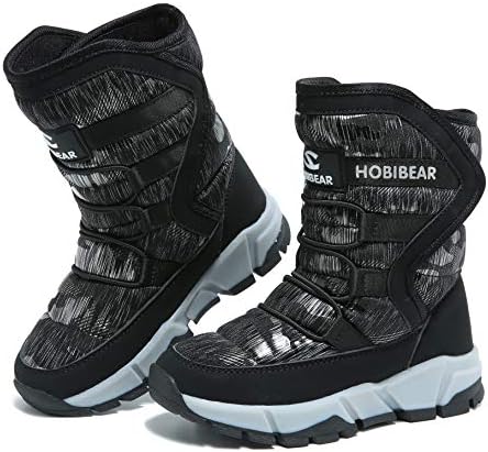 FEIKENIU Women Snow Boots Winter Warm Ankle Shoes Mid Calf Waterproof Walking Slip On Lightweight