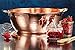 New DEMMEX 1.5mm Thick Hammered Copper Jam Pan, 11.6 Quart