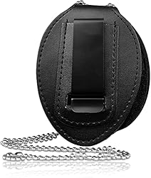 Police Badge Holder,Cowhide Universal Badge Holders