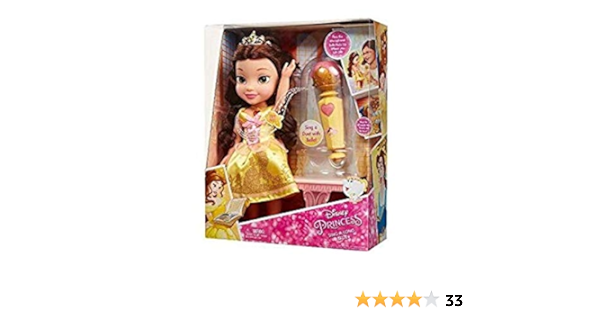 disney princess sing along belle doll