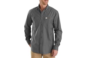 Carhartt Mens Rugged Flex Rigby Long Sleeve Work Shirt (Regular and Big & Tall Sizes)