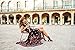 R.Vivimos Women's Summer Vintage Floral Print Deep V Neck High Low Long Dresses (2XL,Black)