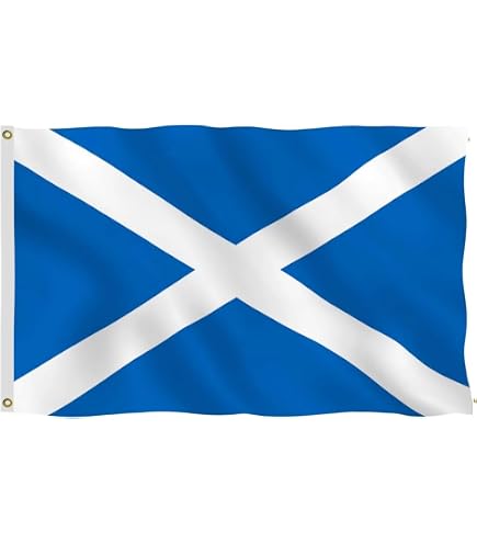 Amazon.com : YongFoto Scotland Scottish Flag 4x6ft 100% Polyester