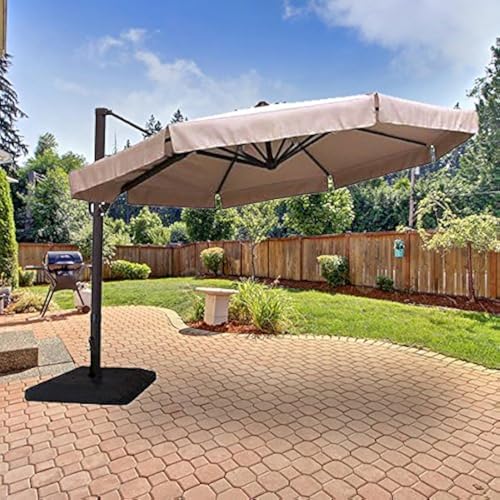 Garden Winds 11' Offset Umbrella Replacement Canopy Top Cover