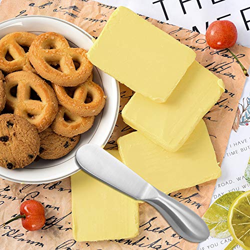 6 Pieces Cheese Spreader Set, findTop Stainless Steel Multipurpose Cheese and Butter Spreader Knives - Thumbnail 7