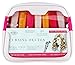 Curling Flutes, Self-Grip Hair Rollers & Nylon Sleeves for Spiral Curls, 21 Count, Deluxe PU Leather Bag + Canvas Pouch