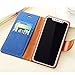 iPhone X/XS Wallet Case Pu Leather Canvas Slim Fit Folio Book Cover Flip Wallet Case With [Business Card Holder] for iPhone X/XS 5.8inch