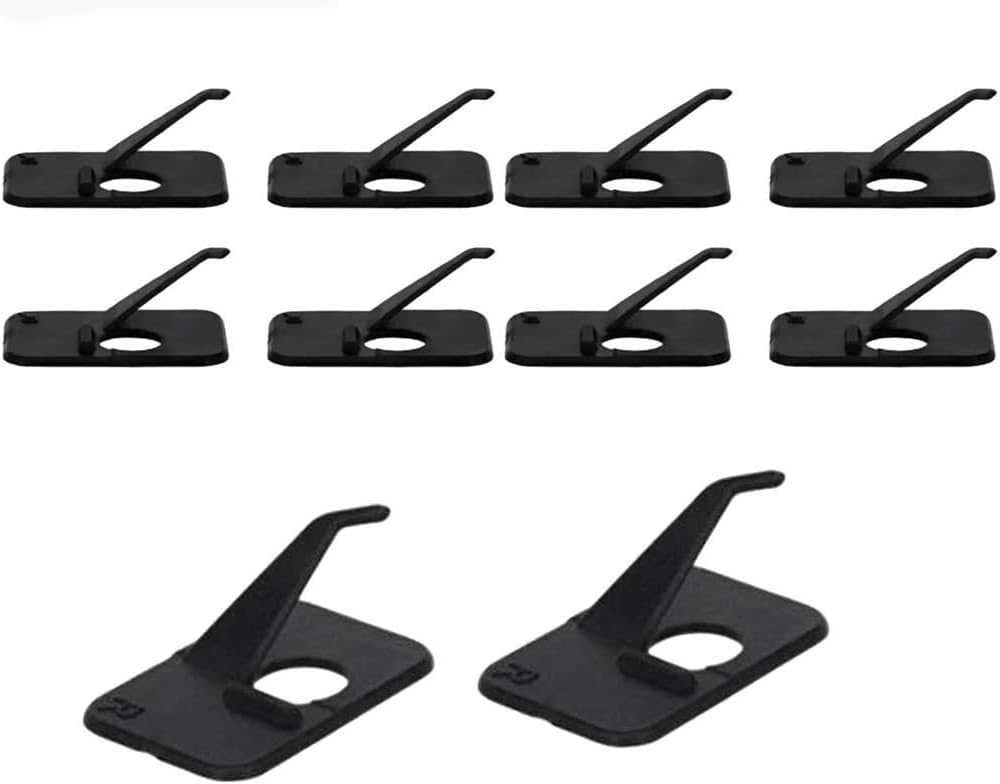 EBOCACB 10pcs Black Plastic Arrow Rest Archery RH Recurve Bow Arrow Rest Hunting Shooting Targeting Accessory Right Hand : Sports & Outdoors