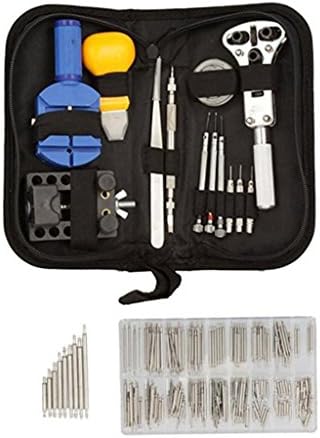 Portable Watchmaker Set Watch Repair Tools,Watch Band Holder Link Pin Remover Spring Bar Tool Set