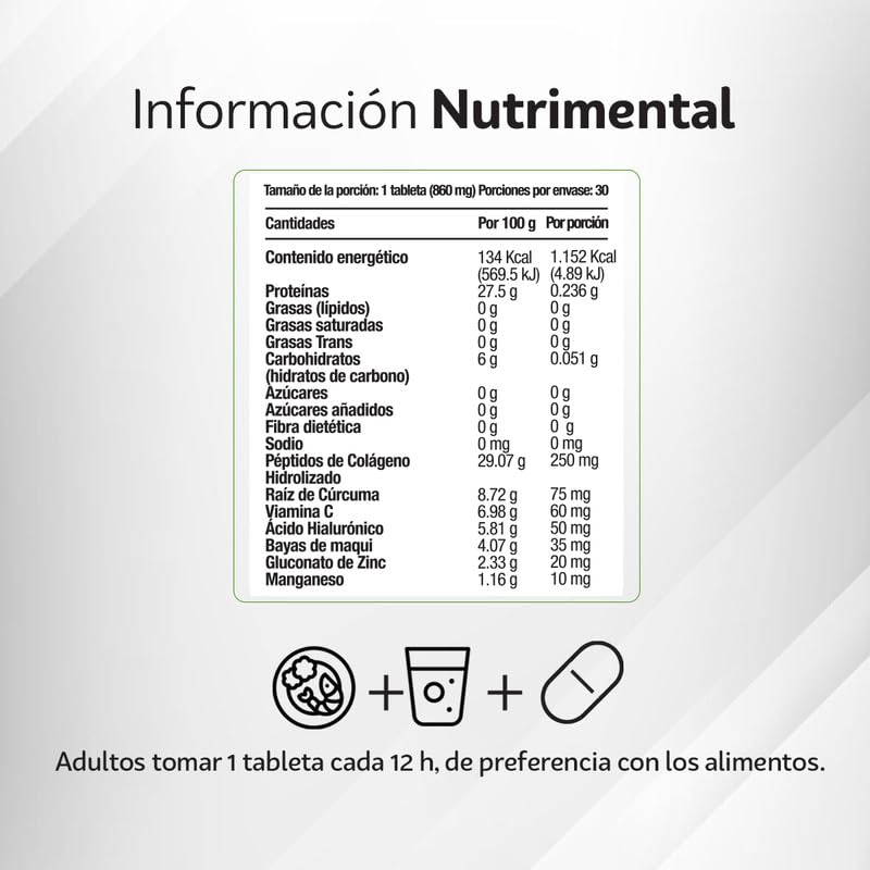 KukaFlex Verde Paquete de 3 Frascos con 30 Tabletas de 860mg cada Uno, 90 Tabletas en Total | Rinde Hasta 90 Días |Fórmula para Uso Diario| Kuka Flex Verde