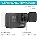 [6pcs] Diruite 6-Piece Tempered Glass Screen Protector for GoPro Hero 7(Only Black)/Hero HD(2018)/Hero 6/Hero 5 [2 x Screen Protection Film; 2 x Lens Protection Film; 2 x Lens Cover]…