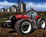 CASE INTERNATIONAL HARVESTER COTTON FABRIC-SYKEL INTERNATIONAL HARVESTER CASE COTTON FABRIC 8 WHEEL TRACTOR SOLD BY THE PANEL