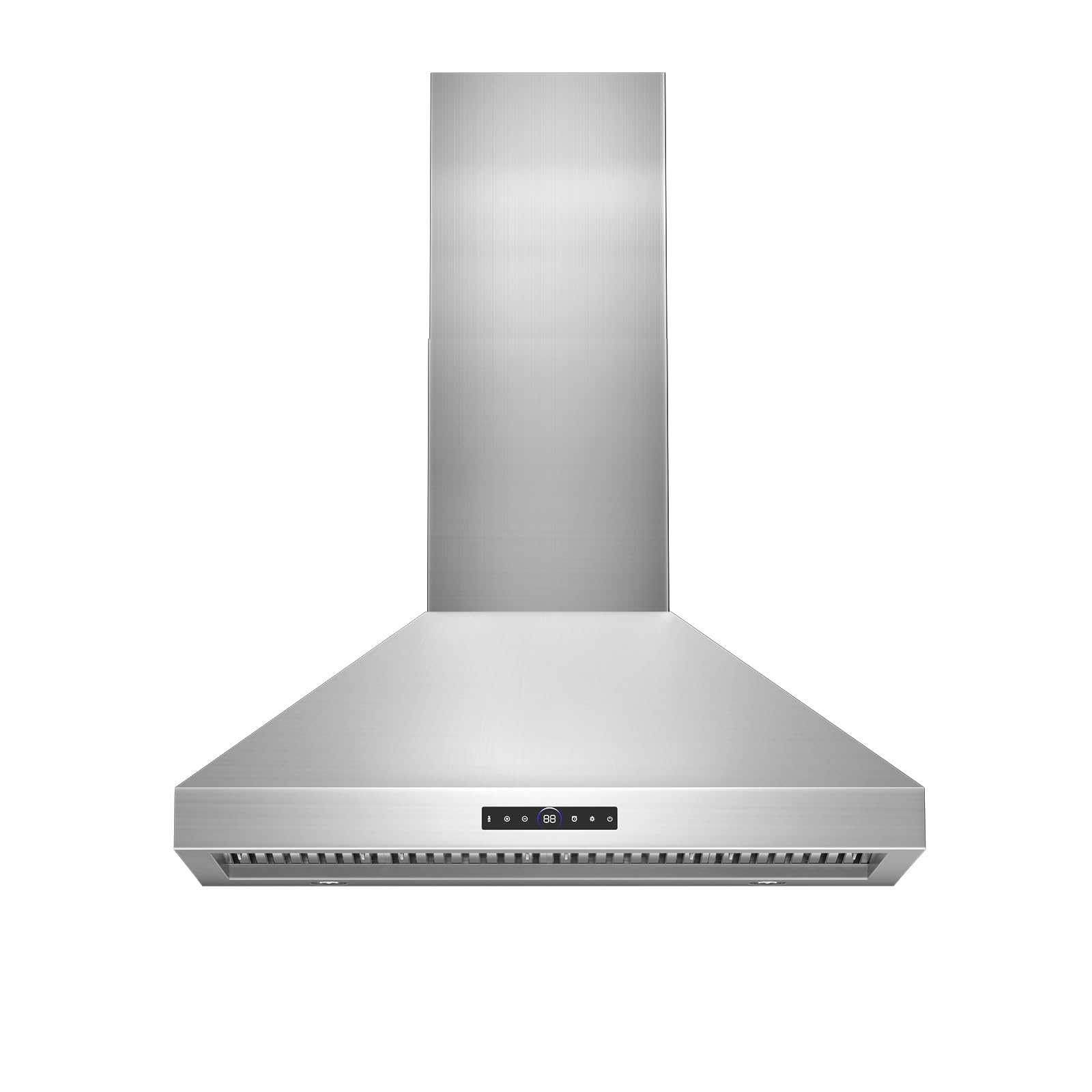 Photo 1 of 48 Inch Wall Mount Range Hood 1200CFM, 4-Speed Wall Mount Range Hood with Touch Control & Gesture Sensing Stainless Steel Kitchen Stove Vent Hoods with 4 LED Lights Ultra Series