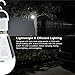 VIPMOON 2 Pack 12W Outdoor Solar LED Bulb Portable Solar Lamp for Camping, Hiking, Emergency, Hurricanes, Power Outage, Water Resistant, White