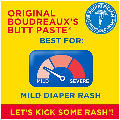 Boudreaux's Butt Paste Original Diaper Rash Cream, Ointment for Baby, 4 oz Tube Pricepulse