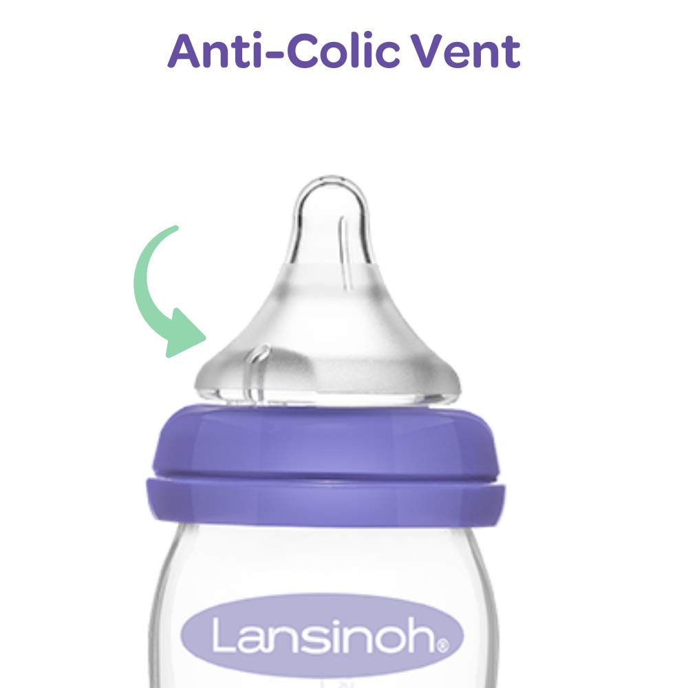 Lansinoh Breastfeeding Bottles with NaturalWave Nipple, 8 Ounces, Pack of 3, eBay