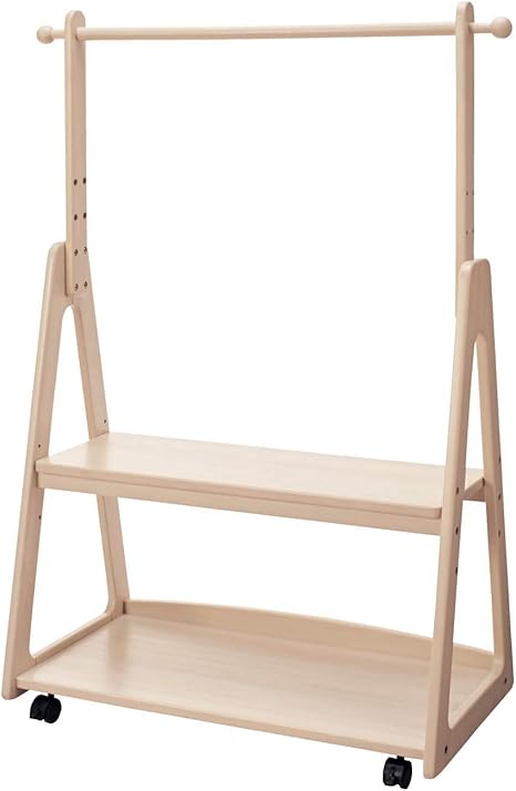 Amazon ベルメゾン ハンガーラック 新生活 子供 木製 キャスター キッズハンガー ホワイト 幅90cm ハンガーラック オンライン通販
